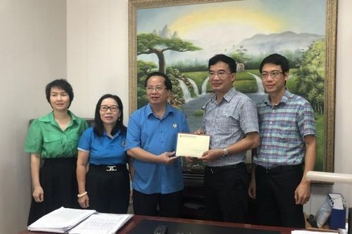 Công đoàn Công Thương Việt Nam thăm, hỗ trợ một số đơn vị tại Hải Phòng