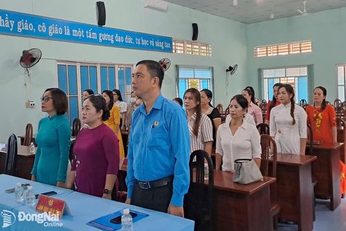 Thành lập nghiệp đoàn cơ sở mầm non độc lập thành phố Long Khánh