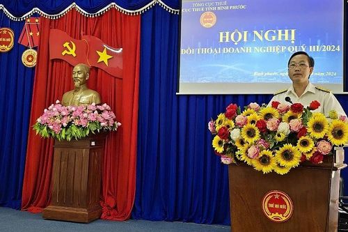 Cục Thuế Bình Phước đối thoại với người nộp thuế quý III/2024
