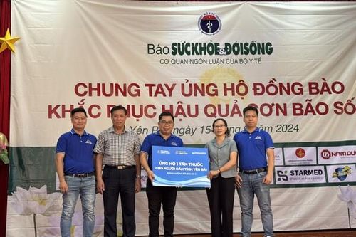 FPT Long Châu ủng hộ 10 tấn thuốc đến người dân ảnh hưởng bởi bão lũ