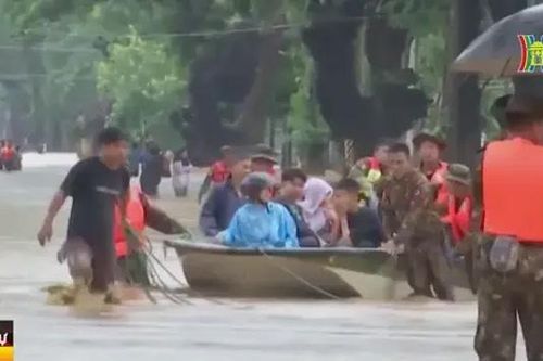 Lũ lụt nghiêm trọng khiến ít nhất 226 người chết ở Myanmar