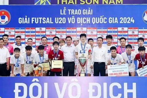 Thái Sơn Bắc vô địch giải Futsal U20 quốc gia
