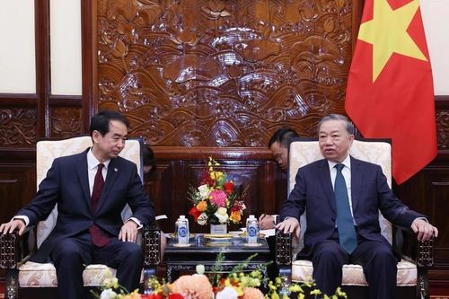 Tổng Bí thư, Chủ tịch nước Tô Lâm tiếp Đại sứ Trung Quốc