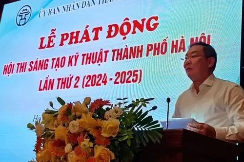 Phát động Hội thi Sáng tạo Kỹ thuật Hà Nội lần hai