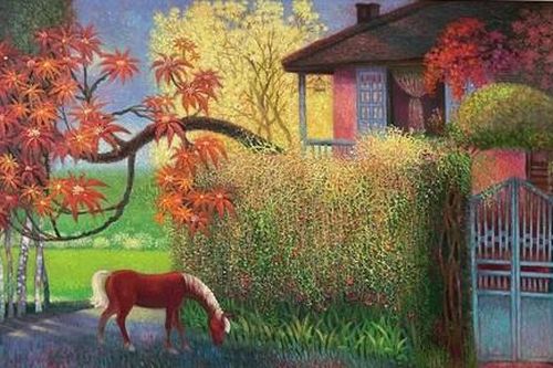 Thầy và trò cùng mở triển lãm tranh chia sẻ với đồng bào vùng lũ