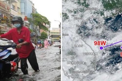 Áp thấp nhiệt đới đã đến gần nước ta, ở Biển Đông xuất hiện một áp thấp mới