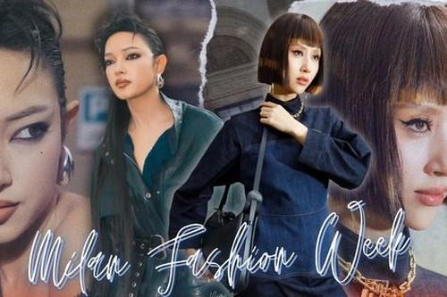 Cùng tham dự Milan Fashion Week 2024, Quỳnh Anh Shyn - Châu Bùi có gì mới mẻ?