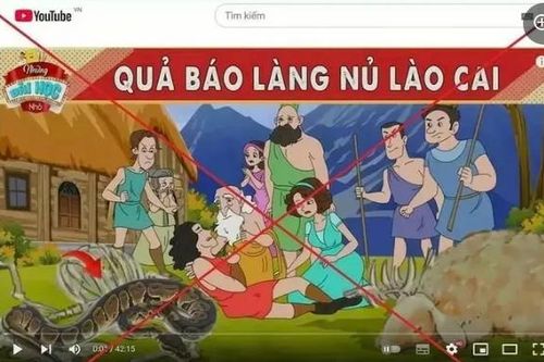 Xác minh, xử lý chủ kênh YouTube đăng tải thông tin phản cảm về Làng Nủ