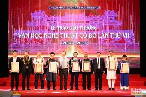 57 tác phẩm, công trình đạt giải Văn học Nghệ thuật Cố đô Huế lần thứ 7
