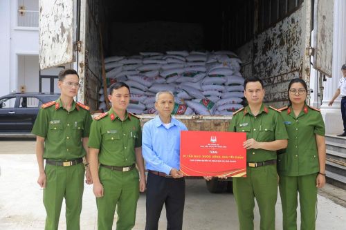 Học viện Cảnh sát nhân dân hỗ trợ tại Yên Bái