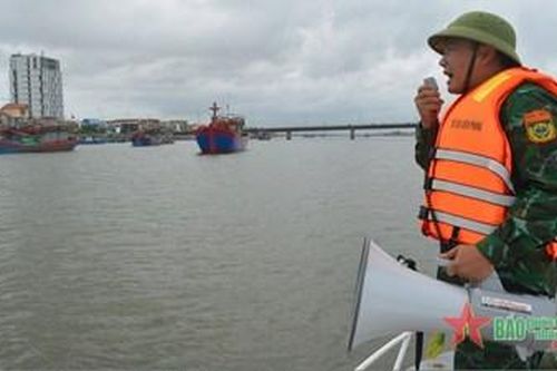 Bộ đội Biên phòng tỉnh Quảng Bình chủ động ứng phó với áp thấp nhiệt đới