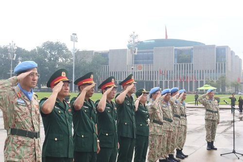 Chiến sĩ mũ nồi xanh tăng cường vị thế, uy tín của Việt Nam trên trường quốc tế