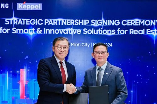 Samsung cùng Keppel ứng dụng công nghệ thông minh vào lĩnh vực bất động sản
