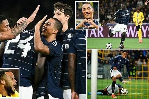 Chùm ảnh: Aston Villa giành chiến thắng lịch sử tại Champions League