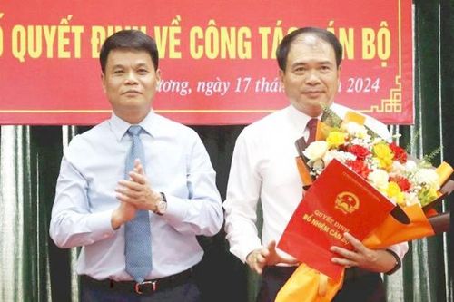 Hải Dương có tân Giám đốc Sở Tài nguyên Môi trường