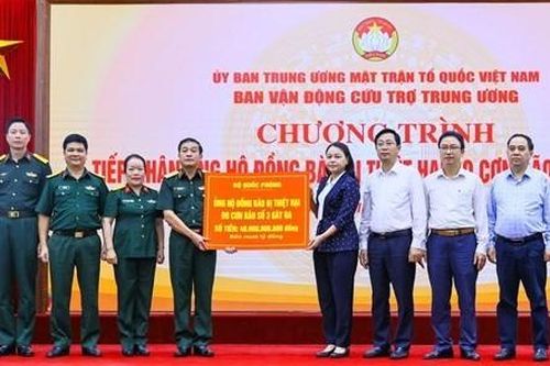 Mặt trận Tổ quốc tiếp tục công bố hơn 3.700 trang sao kê tiền ủng hộ