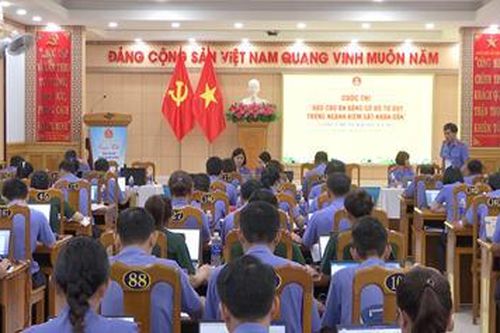 Khai mạc Cụm thi số 2 cuộc thi 'Báo cáo án bằng sơ đồ tư duy trong ngành Kiểm sát nhân dân'