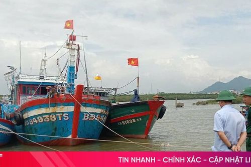 Hà Tĩnh tích cực kêu gọi tàu thuyền vào nơi tránh trú an toàn