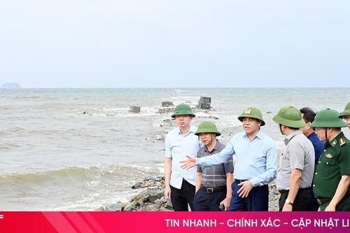 Lãnh đạo tỉnh kiểm tra công tác ứng phó với mưa bão tại các địa bàn