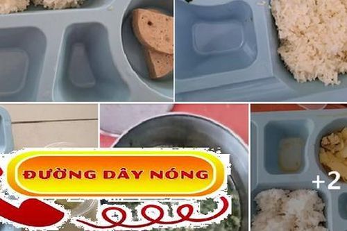 Công bố đường dây nóng sau vụ 'suất cơm 30.000 đồng chỉ có 2 miếng chả'