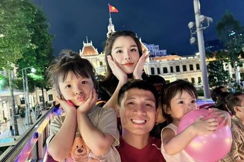 Vợ chồng Bùi Tiến Dũng sắp chào đón thêm thành viên mới, chính thức 'đủ nếp, đủ tẻ'