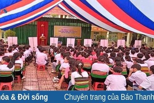 Chương trình ngoại khóa ở Trường PTDT nội trú THCS huyện Bá Thước