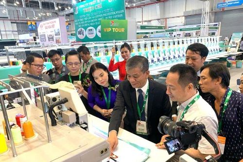 Hơn 150 đơn vị sẽ tham dự Triển lãm máy móc, nguyên phụ liệu dệt may, in thêu