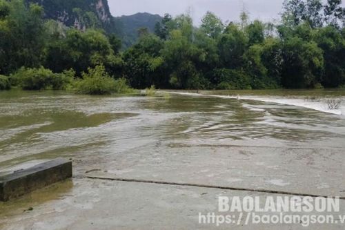 Hữu Lũng: Tìm thấy thi thể người đàn ông bị nước cuốn trôi