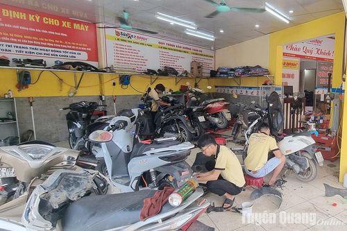Dịch vụ vệ sinh nhà, sửa chữa xe quá tải sau ngập lụt