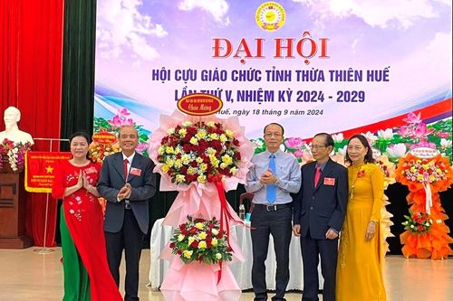 Hội Cựu giáo chức tỉnh tổ chức đại hội lần thứ V