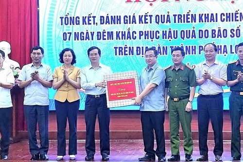 Hạ Long: Khôi phục nhanh cảnh quan môi trường sau bão số 3