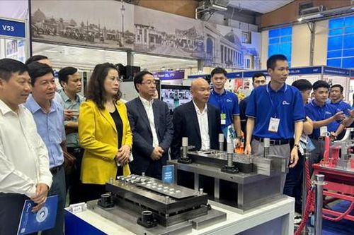 Khai mạc Hội chợ triển lãm Công nghiệp hỗ trợ thành phố Hà Nội năm 2024