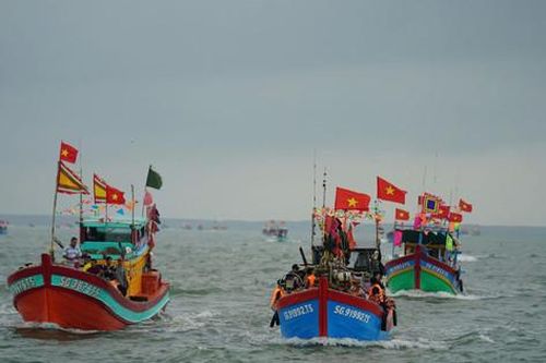 Độc đáo Lễ đưa - rước Nghinh Ông trên biển Cần Giờ