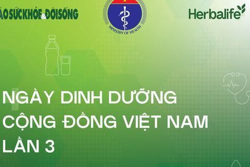 Ngày Dinh dưỡng cộng đồng VN lần 3: Chương trình gắn kết cộng đồng vì một Việt Nam khỏe mạnh