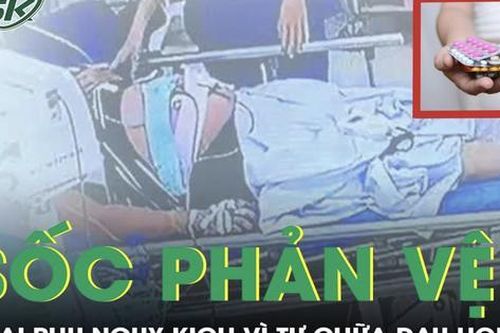 Thai phụ 27 tuổi sốc phản vệ mức độ nguy kịch do tự ý dùng thuốc trị đau họng |