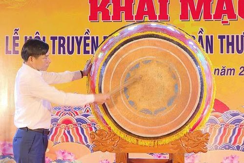 Hà Nam: Khai mạc Lễ hội truyền thống đền Trần Thương năm 2024