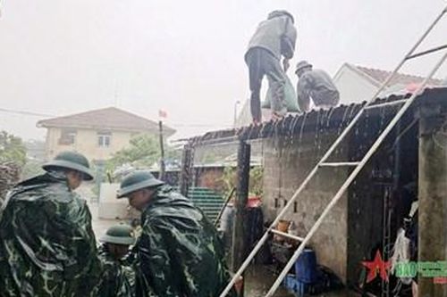 Quảng Trị: Quân và dân đảo Cồn Cỏ ứng phó bão số 4