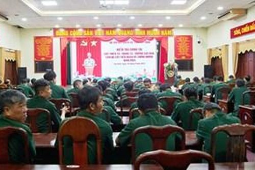Bộ CHQS tỉnh Tây Ninh nâng cao chất lượng giáo dục chính trị cho đội ngũ sĩ quan