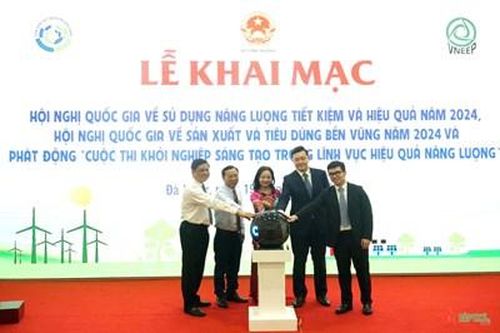 Hội nghị quốc gia về sử dụng năng lượng tiết kiệm, hiệu quả và sản xuất, tiêu dùng bền vững năm 2024