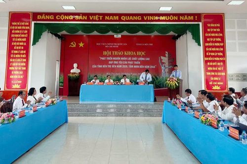 Bến Tre: Phát triển nguồn nhân lực chất lượng cao để phát triển kinh tế - xã hội