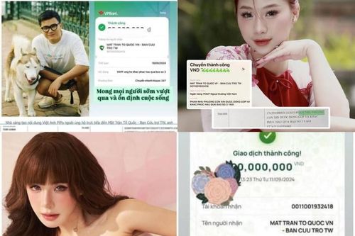 'Phông bạt' ủng hộ đồng bào lũ lụt, các KOLs xử lý sao?