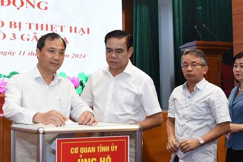 Hà Tĩnh quyên góp hơn 46 tỷ đồng giúp Nhân dân miền Bắc khắc phục hậu quả bão lũ