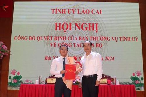 Điều động Phó Giám đốc Sở Xây dựng làm Chủ tịch huyện ở Lào Cai