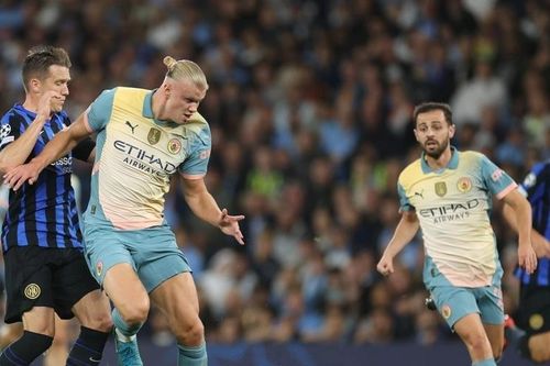 Haaland 'tắt điện', Man City bị Inter cầm chân