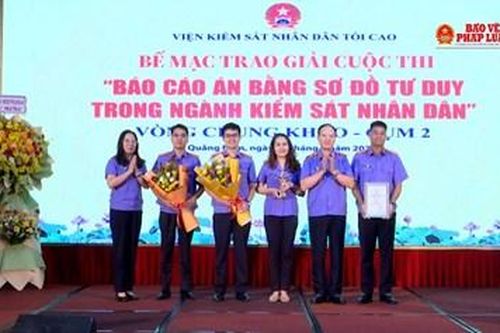 Cuộc thi 'Báo cáo án bằng sơ đồ tư duy trong ngành Kiểm sát nhân dân' Cụm thi số 2 thành công tốt đẹp