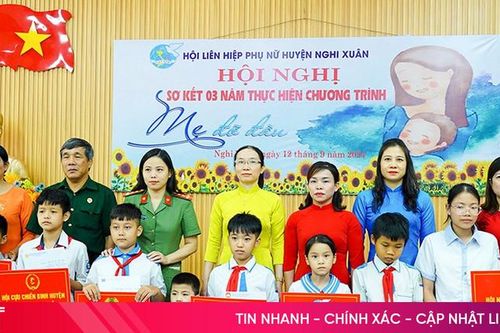 Mẹ đỡ đầu - kết nối yêu thương nhiều trẻ mồ côi ở Nghi Xuân