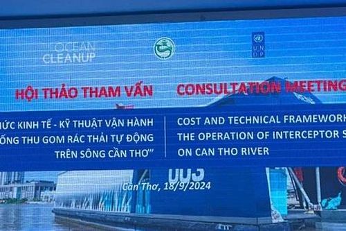Cần Thơ: Tháo gỡ vướng mắc trong vận hành hệ thống thu gom rác tự động trên sông