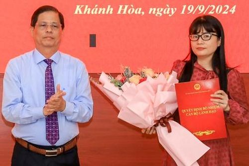 Khánh Hòa: Bổ nhiệm nữ Phó Giám đốc Sở Ngoại vụ