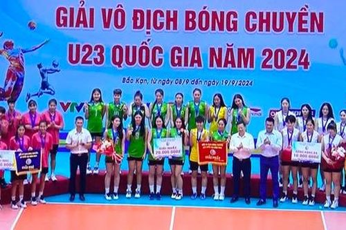 Nam Thể Công Tân Cảng và Nữ VTV Bình Điền Long An vô địch Giải Bóng chuyền U.23 quốc gia năm 2024