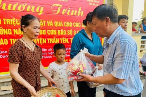 Hội Khuyến học tỉnh Lâm Đồng vận động 850 triệu đồng giúp đỡ đồng bào các tỉnh phía Bắc